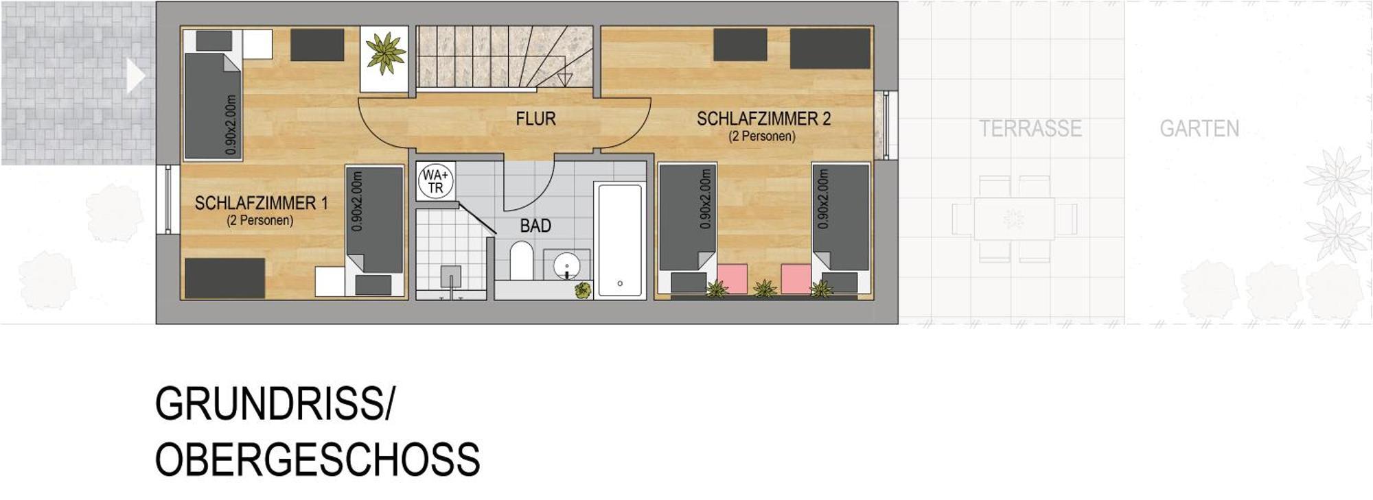 Geraeumiges Ferienhaus In Koblenz Bagian luar foto